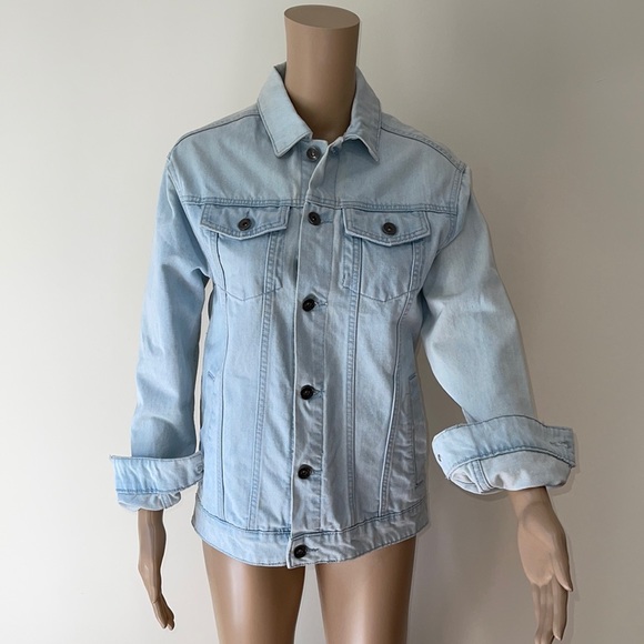 COTTON ON | AC/DC bleached denim jacket - Picture 3 of 12